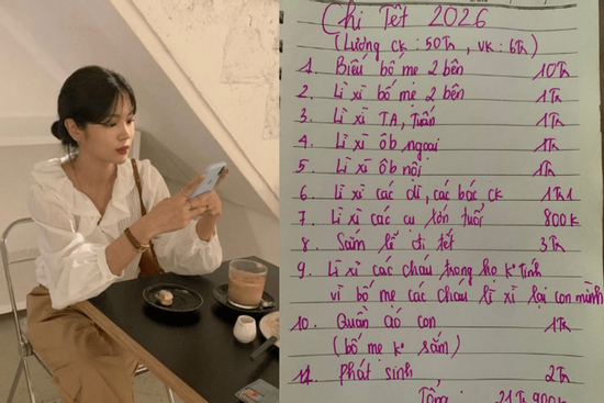 Cách tiêu Tết của cặp vợ chồng thu nhập 56 triệu: Ai cũng nể phục