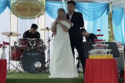 Xôn xao chú rể 33 tuổi cưới vợ 65 tuổi ở Gia Lai, nhan sắc cô dâu khiến quan khách ngỡ ngàng