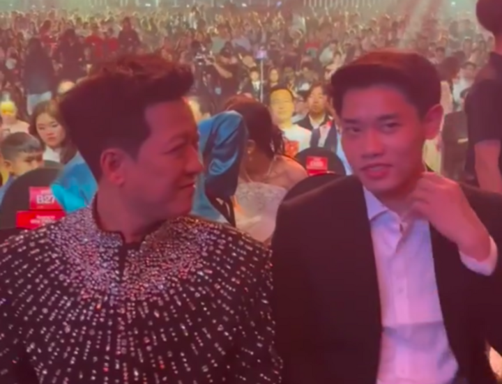 Màn tương tác giữa Trường Giang và Đình Bắc gây xôn xao.