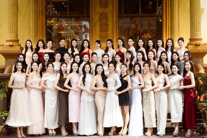 48 thí sinh vào chung kết Miss World Vietnam 2025.