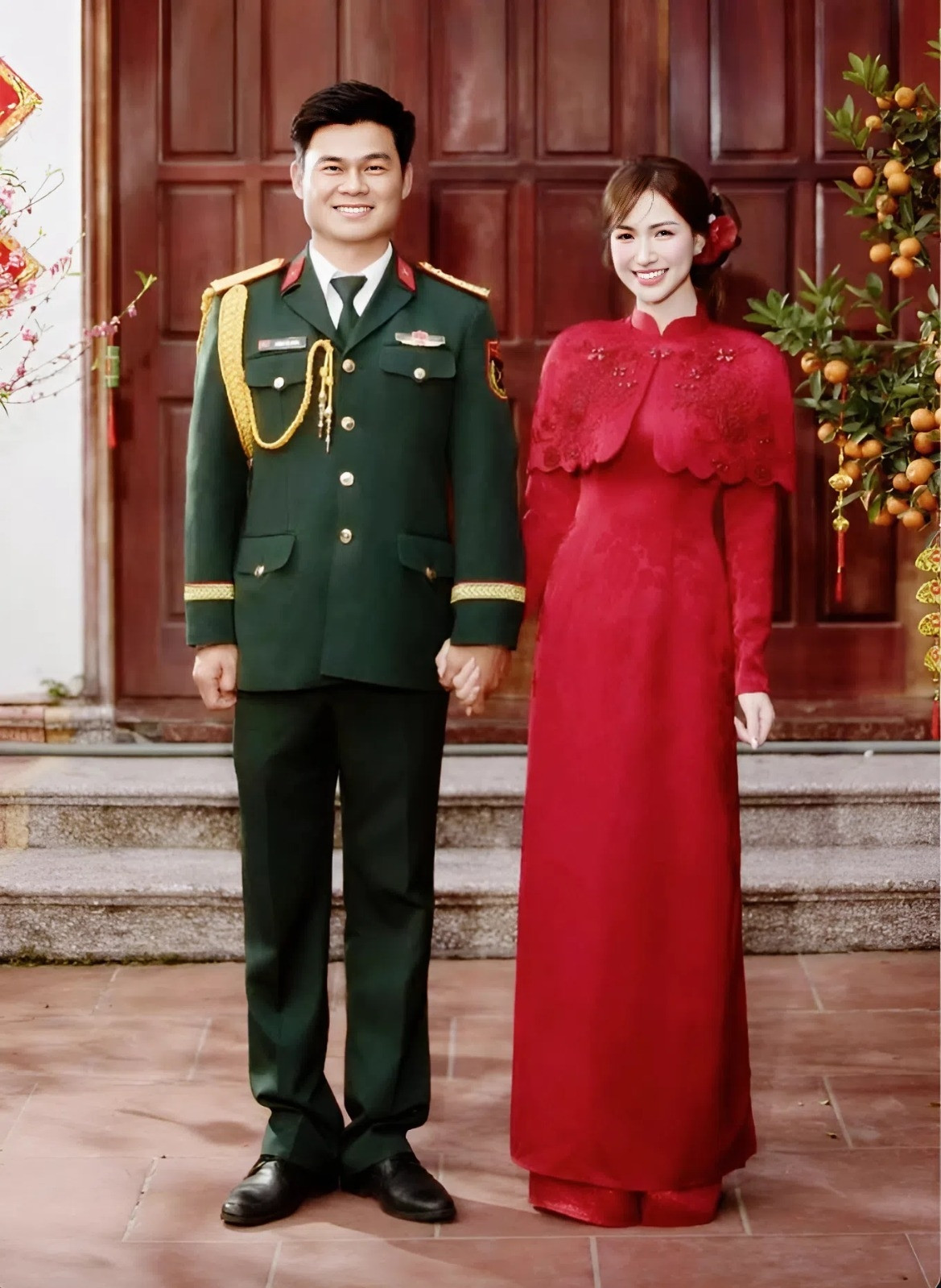 Tổ ấm hơn 1 . 000 M2 của Hòa Minzy và Văn Cương: Hạnh phúc bên gia đình - Ảnh 1.