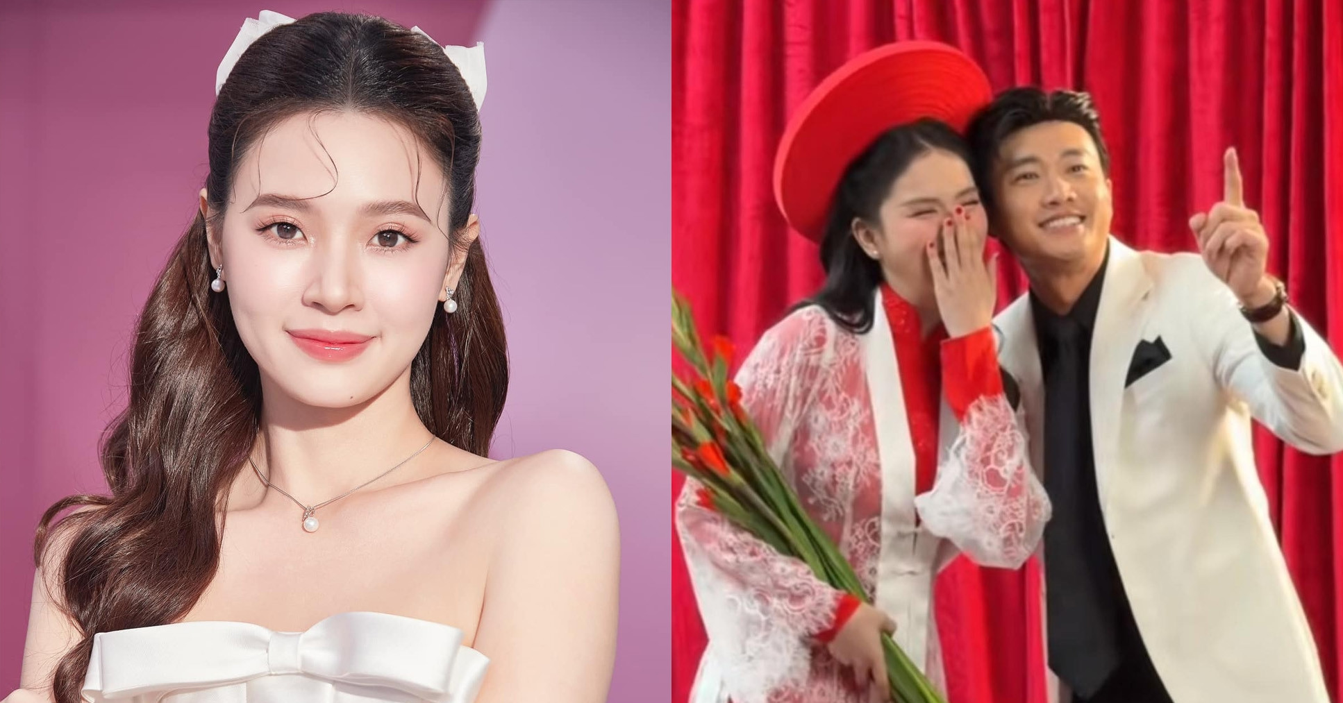 View - Lộ ảnh cưới Quốc Trường - Ngọc Trinh: Midu 'nhập cuộc' với 8 chữ gây xôn xao