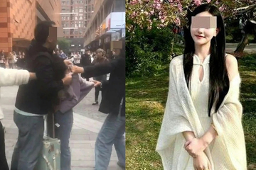 Xôn xao vụ đánh ghen lột đồ tại trung tâm thương mại, nhan sắc tiểu tam gây tranh cãi ngược