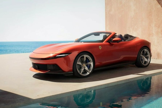 Ferrari Amalfi Spider - Bản mui trần mới cách âm đỉnh gần như mui cứng nhờ cấu trúc đặc biệt