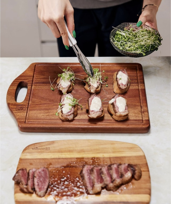 Hoa hậu Kỳ Duyên và những món ăn healthy tại bữa tiệc tại gia 2026 - Ảnh 7.