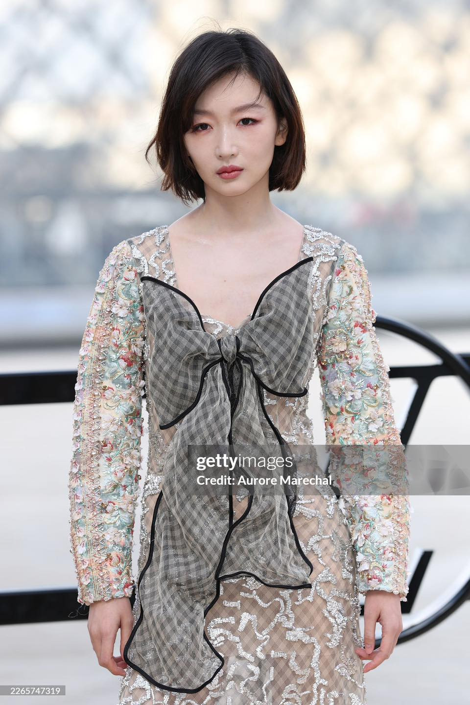 'Ảnh hậu Cbiz' Châu Đông Vũ vấp tranh cãi khi dự Tuần lễ thời trang Paris - Ảnh 2