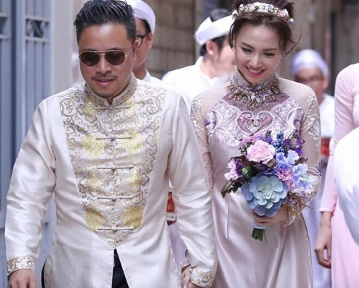 Năm 2016, Đinh Ngọc Diệp kết hôn cùng Victor Vũ - nổi tiếng với danh xưng