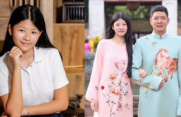 Con gái MC Bình Minh 17 tuổi cao 1,76m, được khuyên 'đi thi hoa hậu'