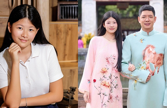 Con gái MC Bình Minh 17 tuổi cao 1,76m, được khuyên 'đi thi hoa hậu'