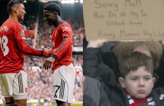 Cậu bé xin lỗi mẹ vì trốn đi xem MU quật ngã Aston Villa, cái kết gây bão toàn cầu không ngờ tới
