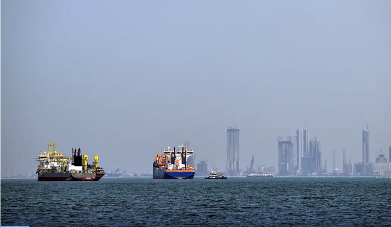 Tàu biển. Ảnh: DW