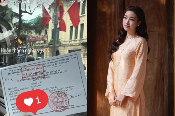 Hôn nhân viên mãn của 2 hoa hậu cùng họ Đỗ, cùng có chồng tham gia ứng cử đại biểu HĐND - Ảnh 2.