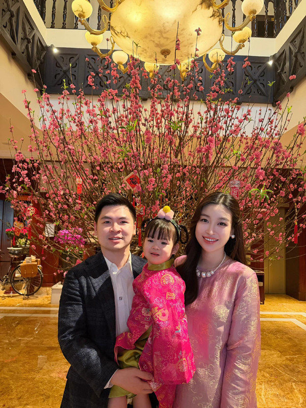 Hôn nhân viên mãn của 2 hoa hậu cùng họ Đỗ, cùng có chồng tham gia ứng cử đại biểu HĐND - Ảnh 3.