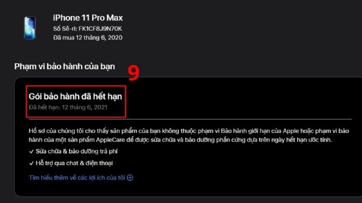 Cách kiểm tra bảo hành iPhone cũ - 6
