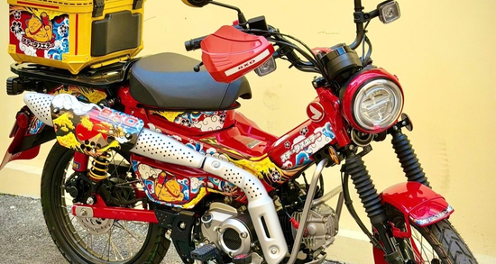 Dân chơi Sài Gòn chi gần 200 triệu đồng độ Honda CT125 thành độc bản