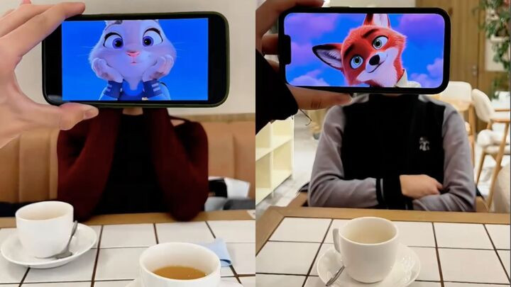 Nhiều cặp đôi coi trào lưu này như một cách khoe khéo người yêu. (Ảnh chụp màn hình)