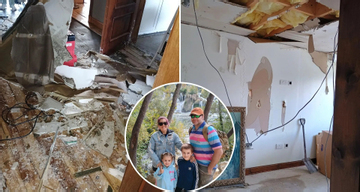 Sau 3 tuần du lịch, gia đình sốc nặng khi thấy nhà tan hoang