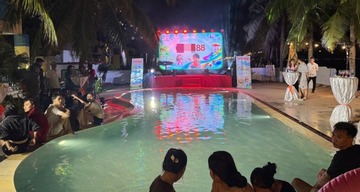 Thanh niên 27 tuổi thuê resort hạng sang, mời DJ để quảng cáo cờ bạc