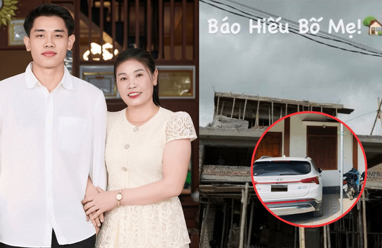 Trước khi xây nhà báo hiếu bố mẹ, Đình Bắc đã sở hữu số tài sản 'không vừa'