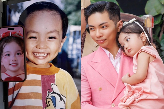 Lisa - con gái út nhà Khánh Thi - Phan Hiển khiến bố bị 'lu mờ'