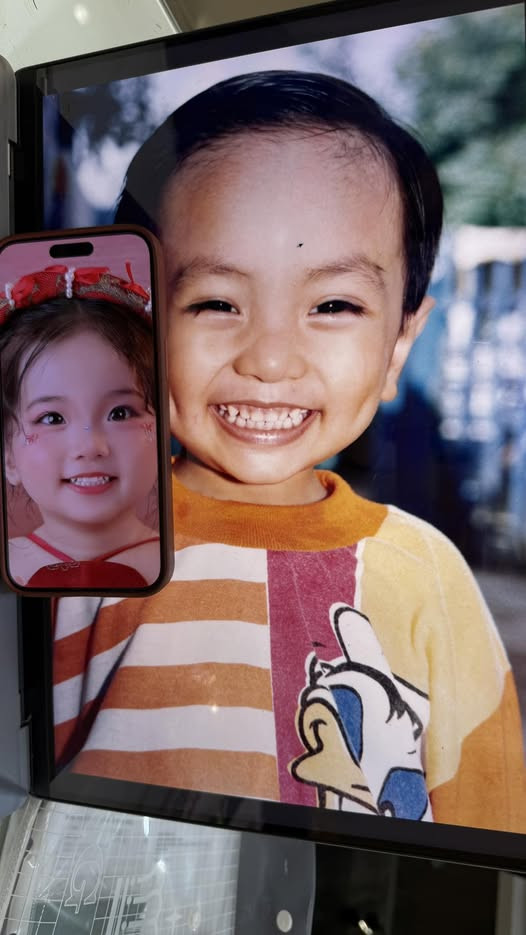 Lisa - con gái út nhà Khánh Thi - Phan Hiển khiến bố bị 'lu mờ' - Ảnh 3.