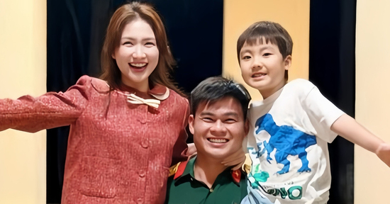 Hòa Minzy khoe clip gia đình Đại úy Thăng Văn Cương sang nhà 'thưa chuyện'