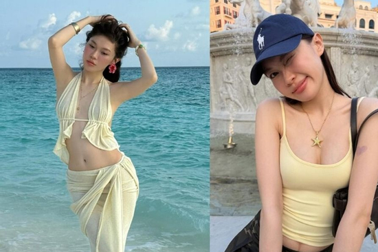 Nàng hot girl gây sốt với vòng eo nhỏ xíu sau vài tháng sinh con, nhan sắc tuổi 25 ngày càng thăng hạng