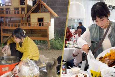 Cô gái xinh đẹp đi ăn ké đám cưới suốt 3 năm và câu chuyện bí ẩn phía sau