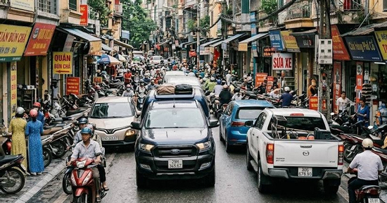 Có nên hạn chế xe bán tải vào nội đô như xe tải?