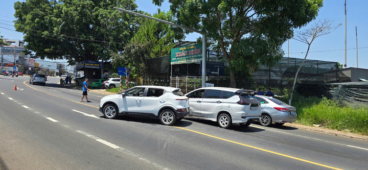 Hiện trường vụ việc.