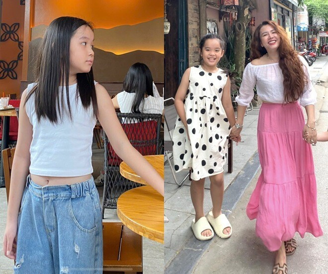 Bà nội U60 đi với con trai toàn bị