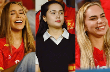 Dàn WAGs Việt đọ sắc khán đài: Quỳnh Anh chuẩn tiểu thư, vợ Hoàng Hên, Xuân Son visual sáng bừng chiếm trọn 