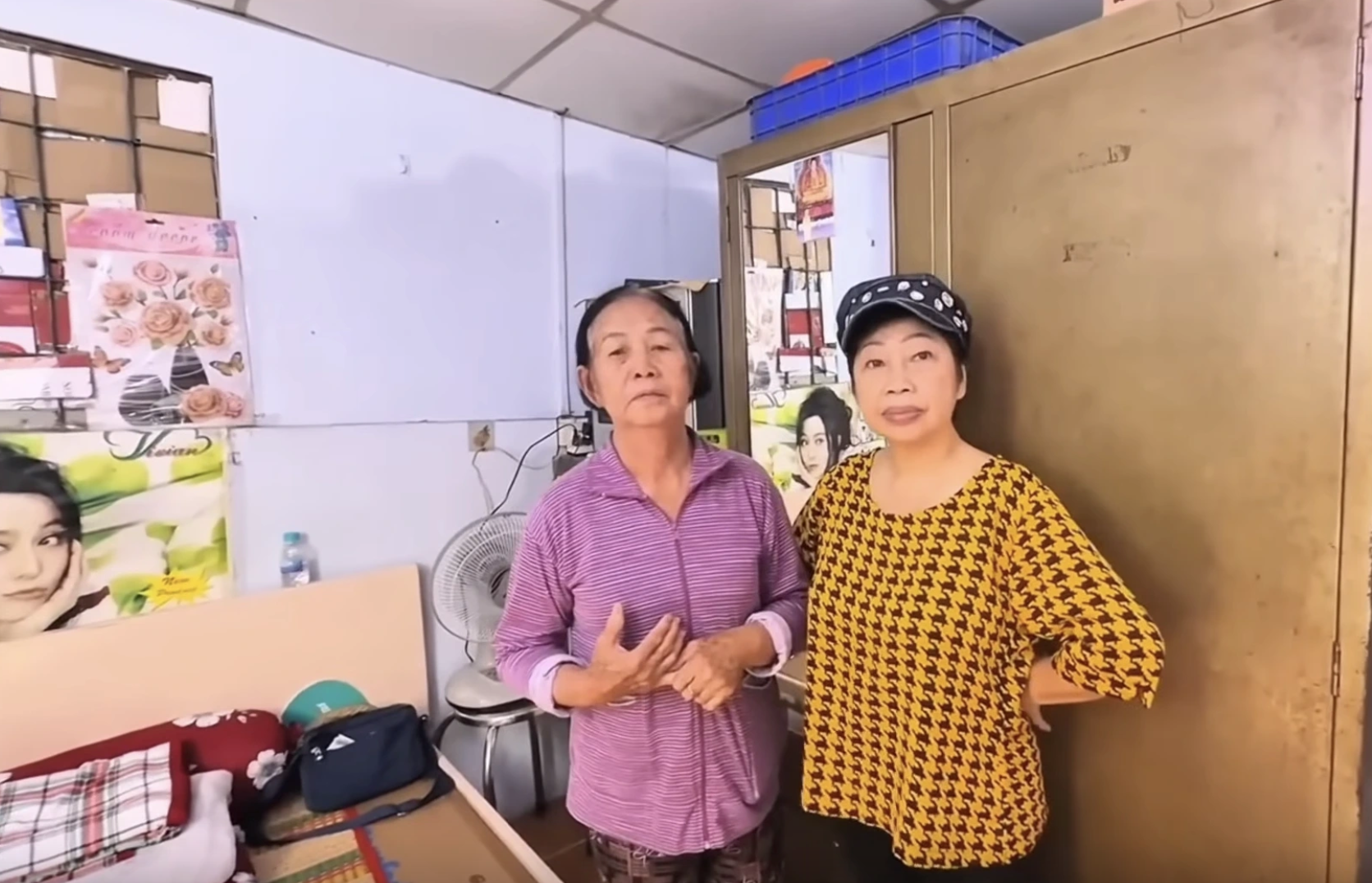 Nghệ sĩ cải lương Phụng Nghi chật vật sống tại TP . HCM , tuổi U80 nhặt ve chai - Ảnh 3.