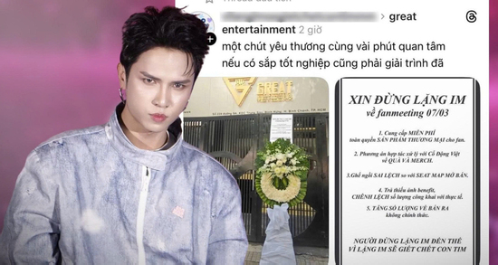 Người gửi hoa viếng đến công ty của ca sĩ Neko Lê có vi phạm pháp luật?