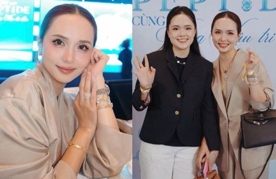 Hai phú bà làng bóng là chị em ruột: Vợ Văn Quyết 'lên đồ' sang, vợ Duy Mạnh bị chê 'nên thuê stylist'