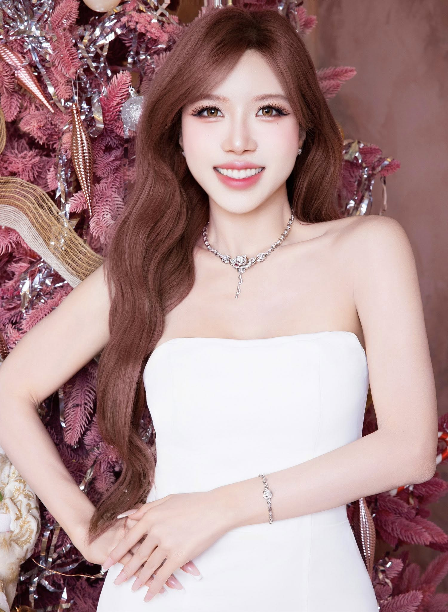 Làn da không tuổi của mỹ nhân Hà thành 'theo chân' Chi Pu thi 'Đạp gió 2026' ở xứ Trung - Ảnh 3.