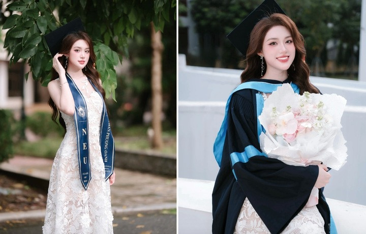 Người đẹp sinh năm 2003 sinh ra ở Hà Nội, tốt nghiệp Trường đại học Kinh tế Quốc dân. Cô có trình độ tiếng Anh IELTS 7.5 và có khả năng giao tiếp tốt bằng tiếng Trung.