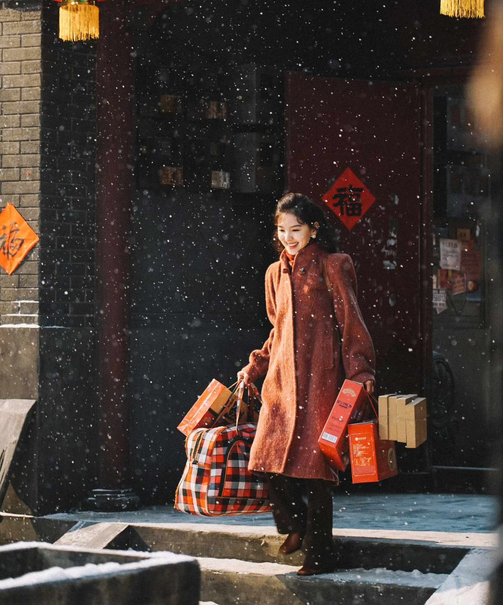 Bạch Vũ giảm 15kg, Chương Nhược Nam thu hút khán giả trong “Đông đi xuân đến” - Ảnh 2