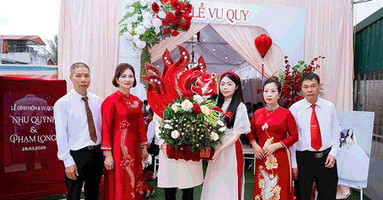 Đám cưới vắng cô dâu, chú rể ở Quảng Ninh, hai họ tự 'trao dâu, nhận rể'