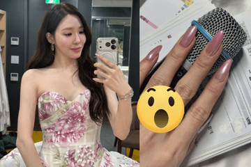 Cô dâu mới Tiffany (SNSD) hé lộ nhẫn cưới Byun Yo Han?