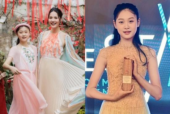 Con gái Hoa hậu Hương Giang  13 tuổi cao 1m78, ẵm giải quốc tế