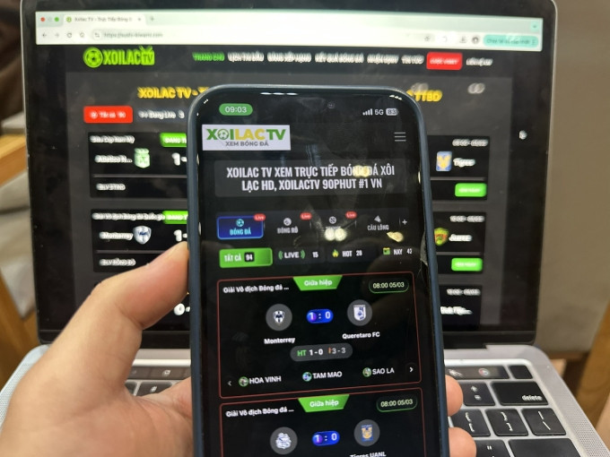 Trang web Xôi Lạc TV.