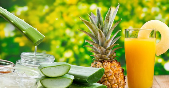 Cách làm sinh tố giảm cân từ nha đam