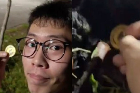 Nhặt được vàng dưới gốc cây, chàng trai sốc khi đổi ngay 5 tỷ