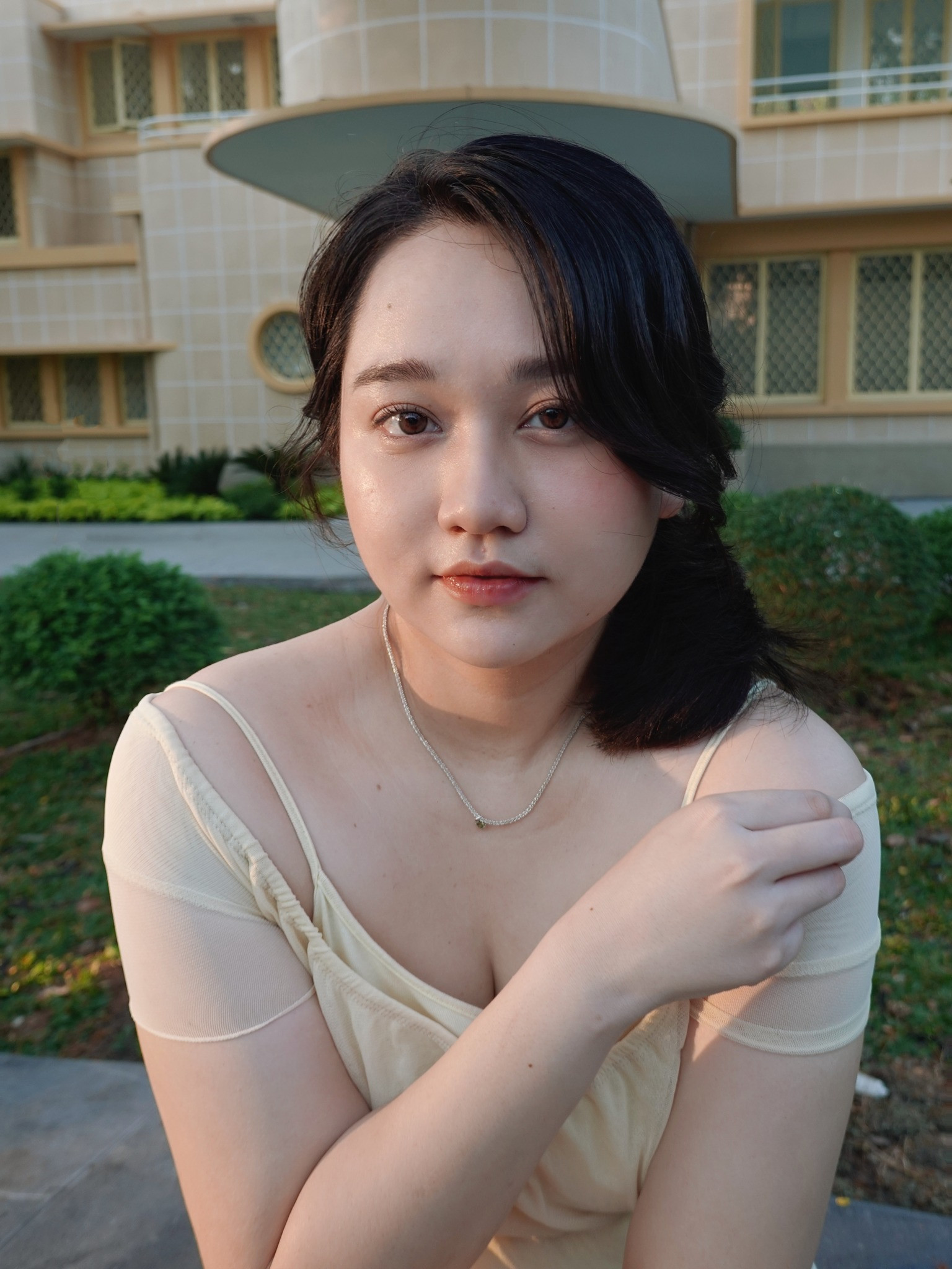 Trúc Anh dần lấy lại sắc vóc , phiên bản nàng thơ Mắt biếc rạng rỡ hơn bao giờ hết - Ảnh 1.