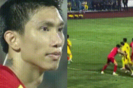 Văn Hậu đăng bài ẩn ý, phản ứng việc trọng tài thổi phạt đền cho tuyển Malaysia?