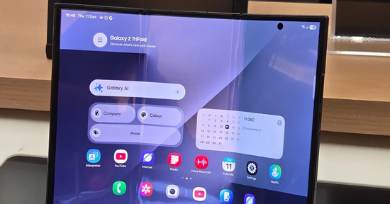 Galaxy Z TriFold bất ngờ tái xuất: Samsung đang ấp ủ 'cú nổ' lớn tiếp theo?