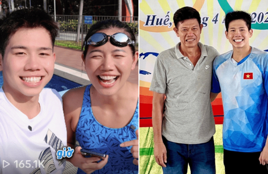 'Nam thần bơi lội thế hệ mới' - Quang Thuấn, em trai Ánh Viên - xuất sắc giành 11 huy chương Quốc gia