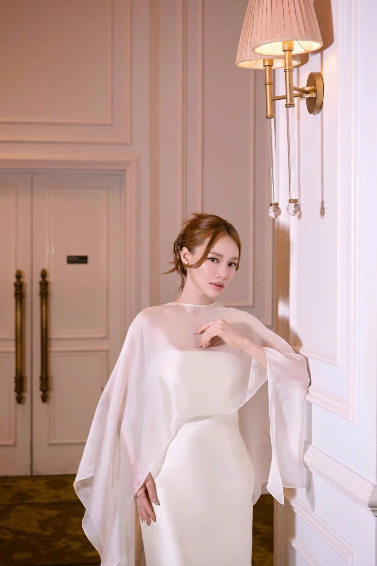 nha phuong thon gon, nhan sac thang hang sau khi sinh con thu ba hinh anh 1