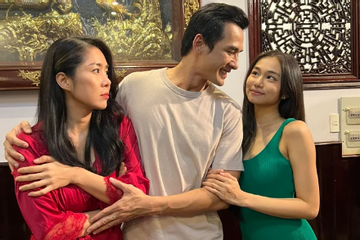 Ngân Hòa chia sẻ về việc mạo hiểm khi trở lại đóng phim Bóng ma hạnh phúc